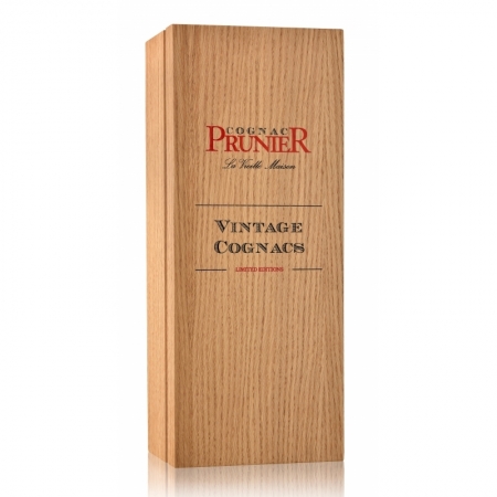 Millésime Cognac Prunier en coffret bois