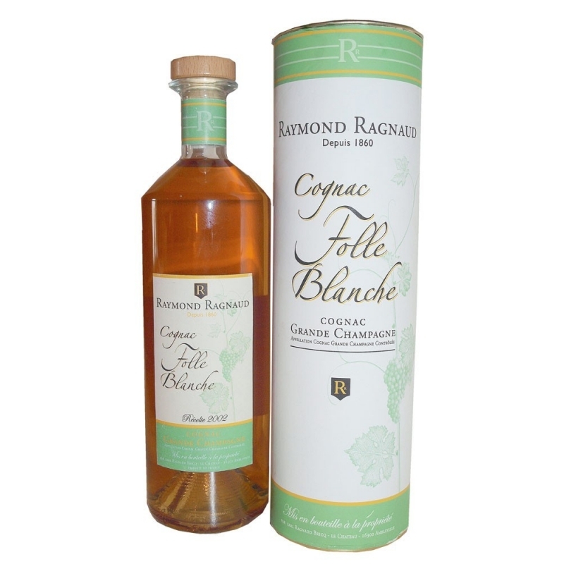 Millésime 2007 Folle Blanche Grande Champagne Cognac Raymond Ragnaud édition limitée Millésime 2007 Folle Blanche Grande Champagne Cognac Raymond Ragnaud édition limitée