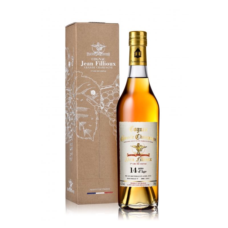 14 ans d'age Grande Champagne Cognac Jean Fillioux