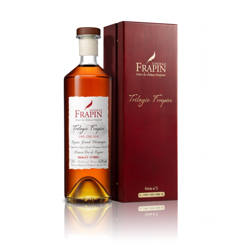 Cognac Frapin Trilogie Série N°1 - Trésor du Château Fontpinot Cognac Frapin Trilogie Série N°1 - Trésor du Château Fontpinot