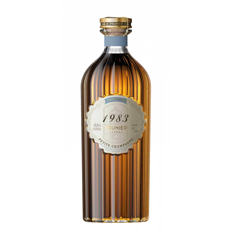 Millésime 1983 Petite Champagne édition limitée Cognac Prunier