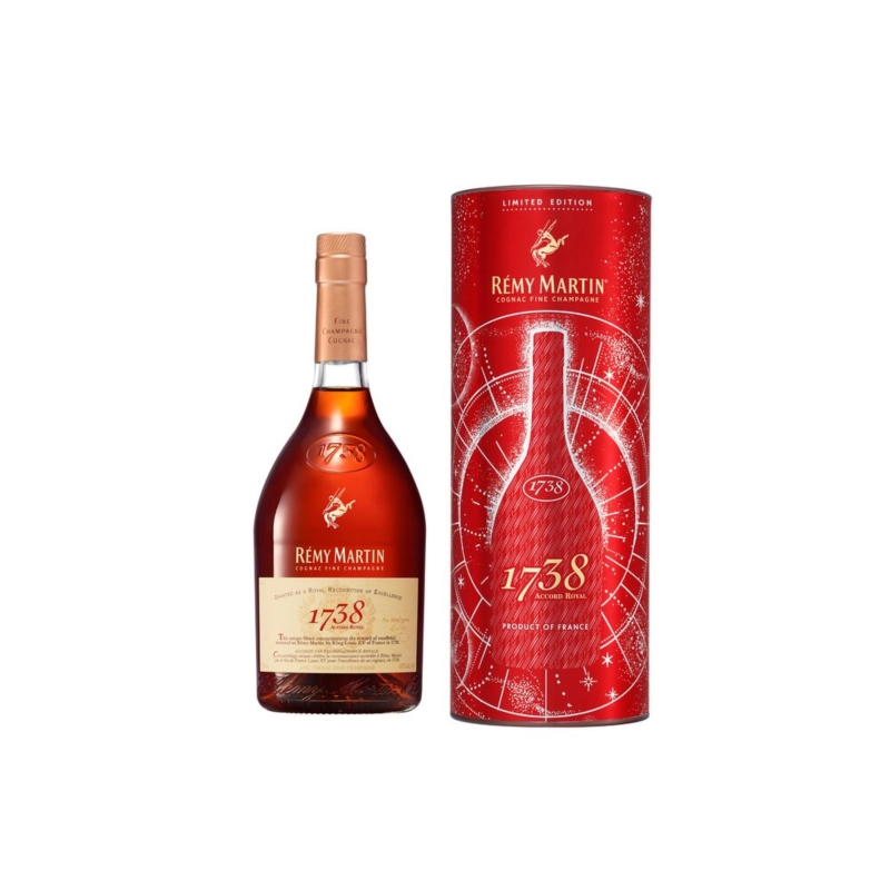Rémy Martin 1738 Accord Royal end of year 2024 limited edition Cognac Rémy Martin 1738 Accord Royal end of year 2024 limited edition Cognac